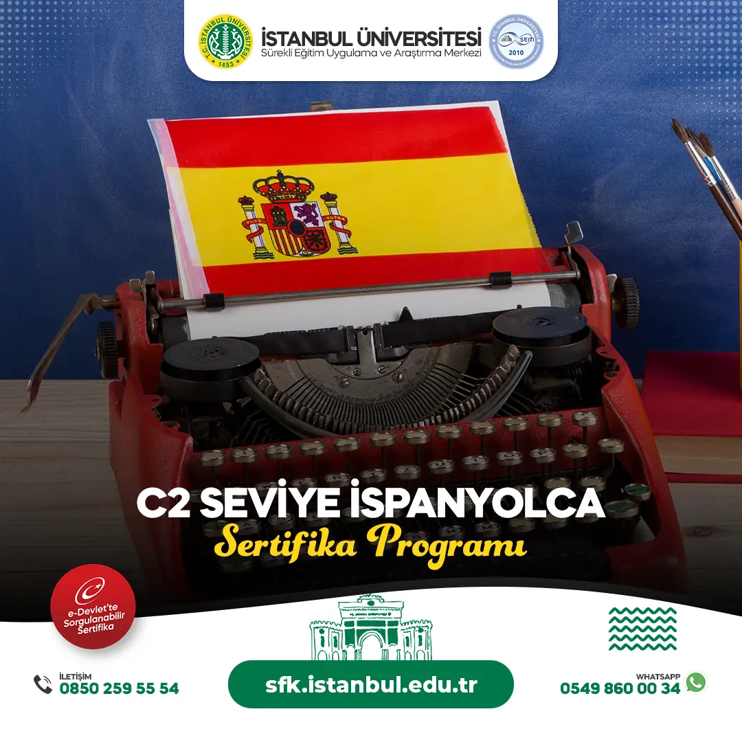 C2 Seviye İspanyolca Eğitimi